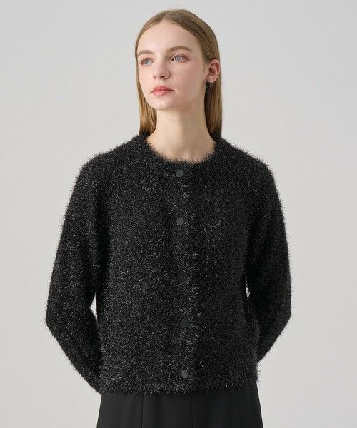 ANAYI / アナイ カーディガン・ボレロ | ラメシャギークルー カーディガン | 詳細10