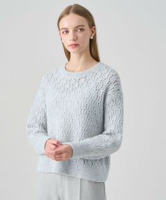 ANAYI / アナイ ニット・セーター | ダイヤレースワイド プルオーバー