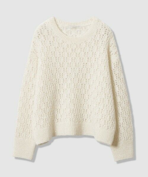 ANAYI / アナイ ニット・セーター | ダイヤレースワイド プルオーバー | 詳細7