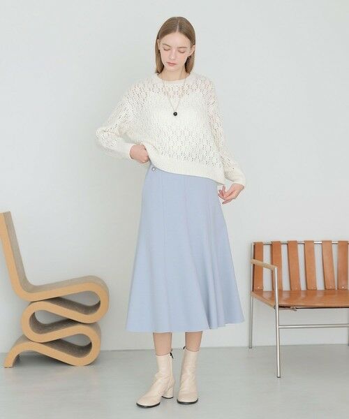 ANAYI / アナイ ニット・セーター | ダイヤレースワイド プルオーバー | 詳細3