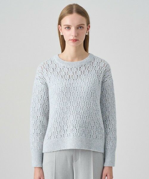 ANAYI / アナイ ニット・セーター | ダイヤレースワイド プルオーバー | 詳細10