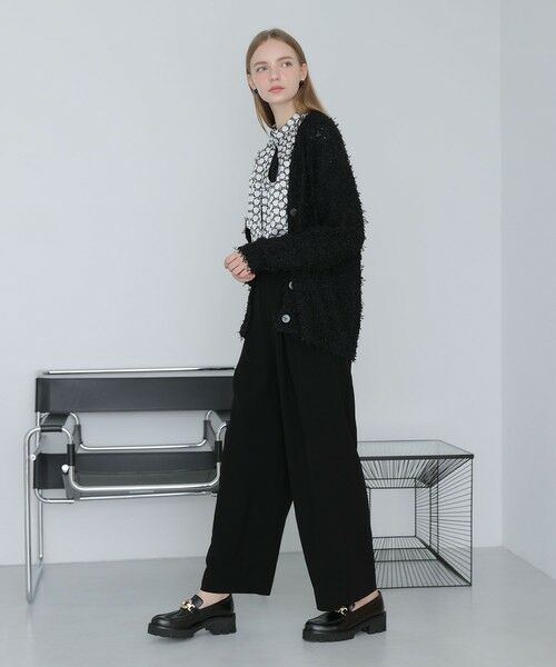 ANAYI / アナイ カーディガン・ボレロ | チュールシャギーVネックカーディガン | 詳細14