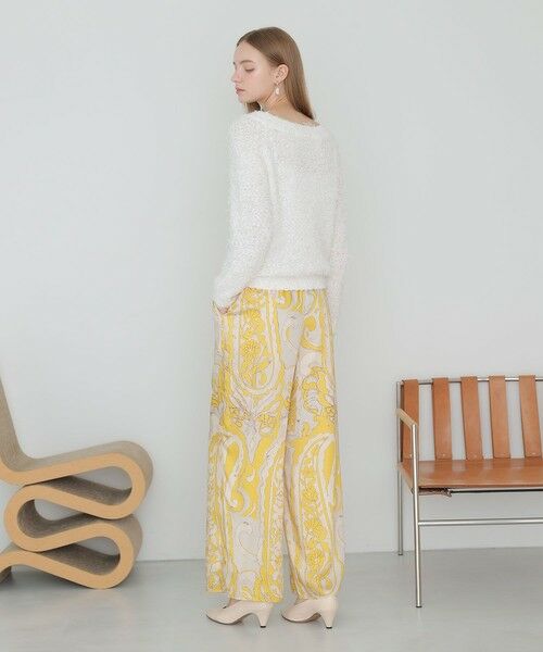 ANAYI / アナイ ニット・セーター | チュールシャギーオフショルダー プルオーバー | 詳細6