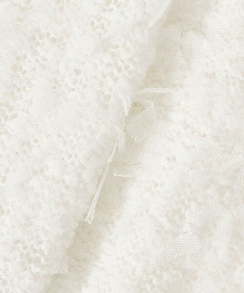 ANAYI / アナイ ニット・セーター | チュールシャギーオフショルダー プルオーバー | 詳細9