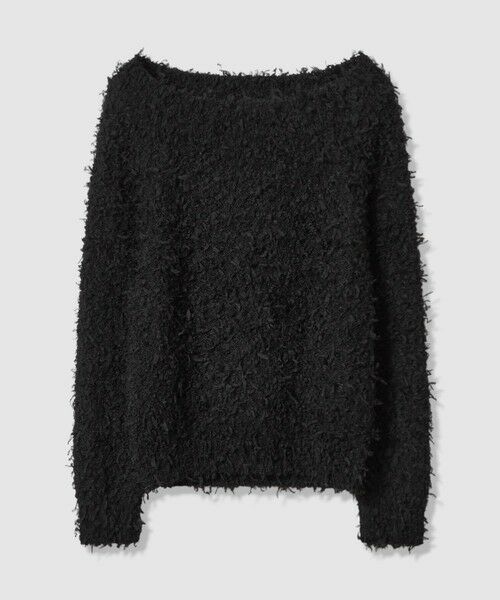 ANAYI / アナイ ニット・セーター | チュールシャギーオフショルダー プルオーバー | 詳細16