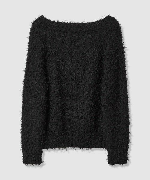 ANAYI / アナイ ニット・セーター | チュールシャギーオフショルダー プルオーバー | 詳細17