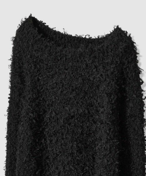 ANAYI / アナイ ニット・セーター | チュールシャギーオフショルダー プルオーバー | 詳細18