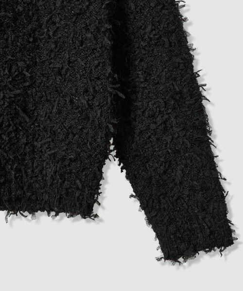 ANAYI / アナイ ニット・セーター | チュールシャギーオフショルダー プルオーバー | 詳細19