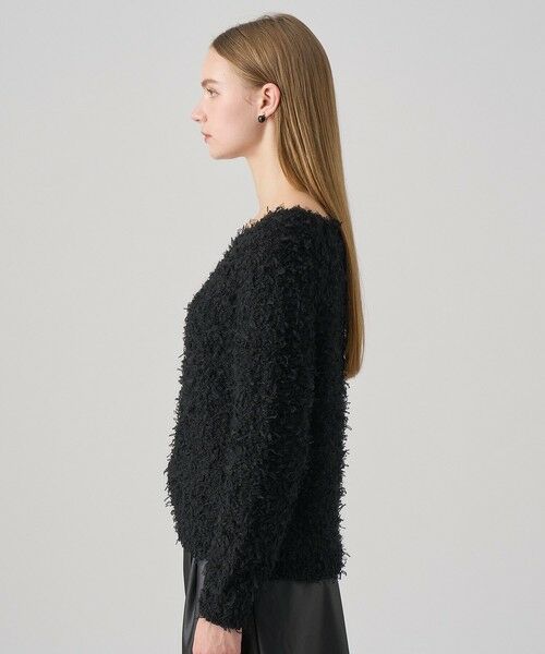 ANAYI / アナイ ニット・セーター | チュールシャギーオフショルダー プルオーバー | 詳細11