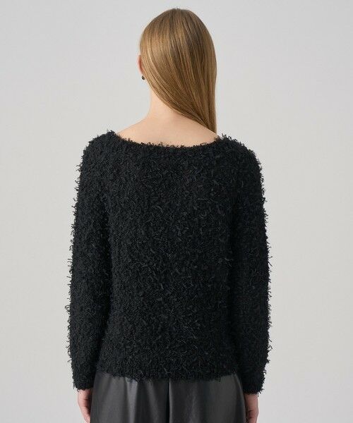 ANAYI / アナイ ニット・セーター | チュールシャギーオフショルダー プルオーバー | 詳細12
