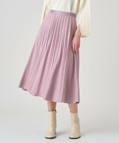 ANAYI / アナイ ロング・マキシ丈スカート | フェイクスエードプリーツスカート