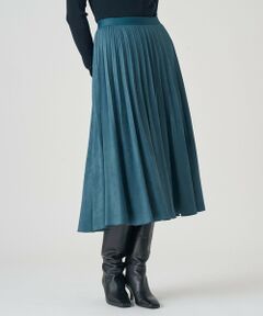 ANAYI / アナイ ロング・マキシ丈スカート | フェイクスエードプリーツスカート