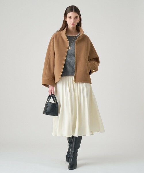 ANAYI / アナイ ロング・マキシ丈スカート | フェイクスエードプリーツスカート | 詳細5