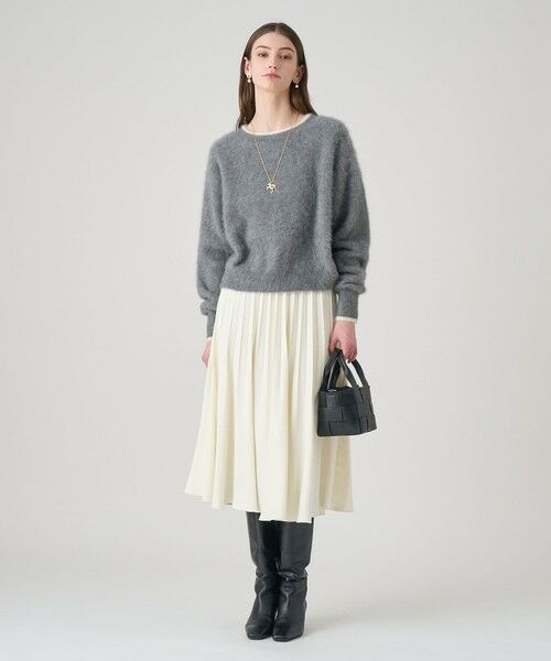 ANAYI / アナイ ロング・マキシ丈スカート | フェイクスエードプリーツスカート | 詳細3