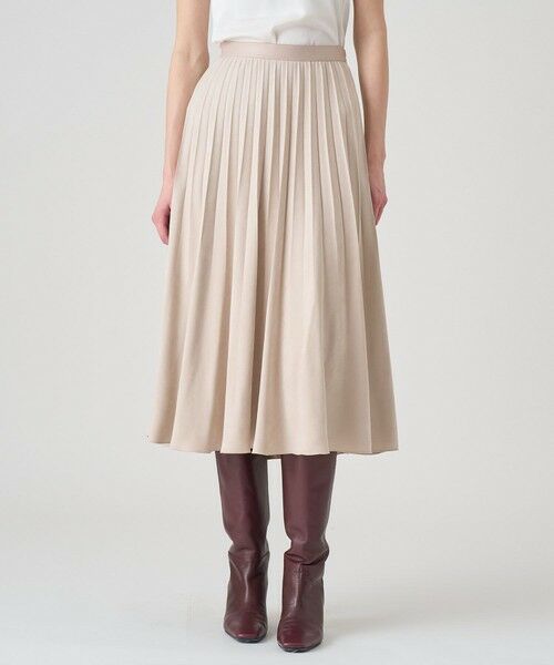 ANAYI / アナイ ロング・マキシ丈スカート | フェイクスエードプリーツスカート | 詳細11