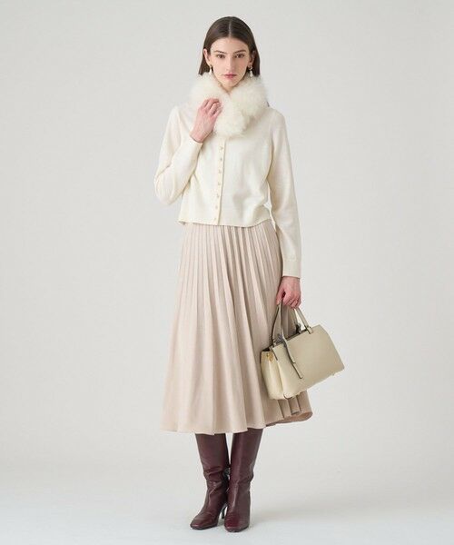 ANAYI / アナイ ロング・マキシ丈スカート | フェイクスエードプリーツスカート | 詳細13