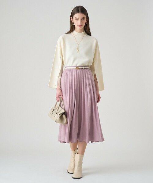 ANAYI / アナイ ロング・マキシ丈スカート | フェイクスエードプリーツスカート | 詳細19