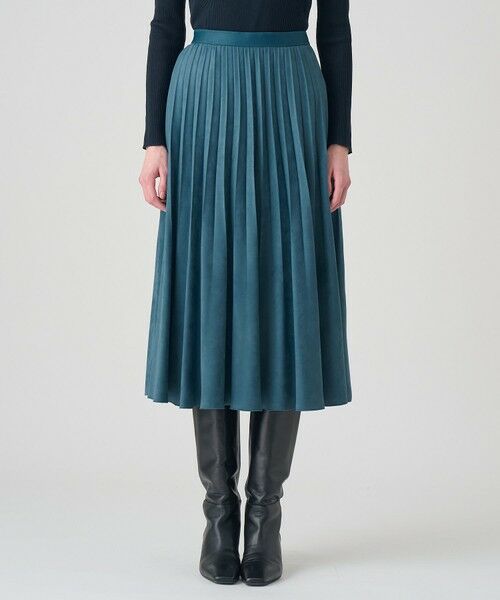 ANAYI / アナイ ロング・マキシ丈スカート | フェイクスエードプリーツスカート | 詳細24