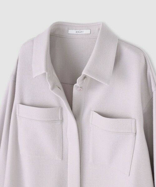 ANAYI / アナイ ミニ丈・ひざ丈ワンピース | 圧縮スムースポケットミニ ワンピース | 詳細8
