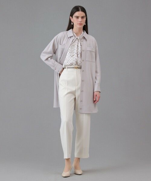 ANAYI / アナイ ミニ丈・ひざ丈ワンピース | 圧縮スムースポケットミニ ワンピース | 詳細4