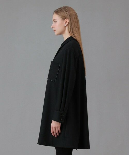 ANAYI / アナイ ミニ丈・ひざ丈ワンピース | 圧縮スムースポケットミニ ワンピース | 詳細15