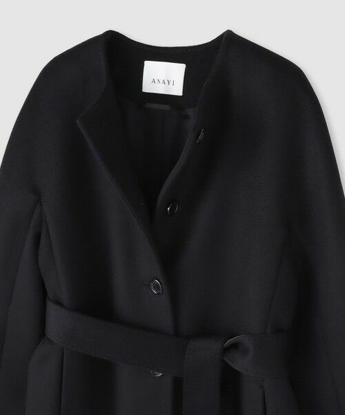 ANAYI / アナイ トレンチコート | ジベリーノカシミヤクルーネックコート | 詳細3
