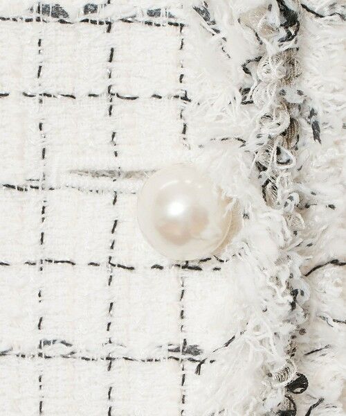 ANAYI / アナイ ノーカラージャケット | 【Eternal Line 2026】プレイドツイードノーカラー ジャケット | 詳細7