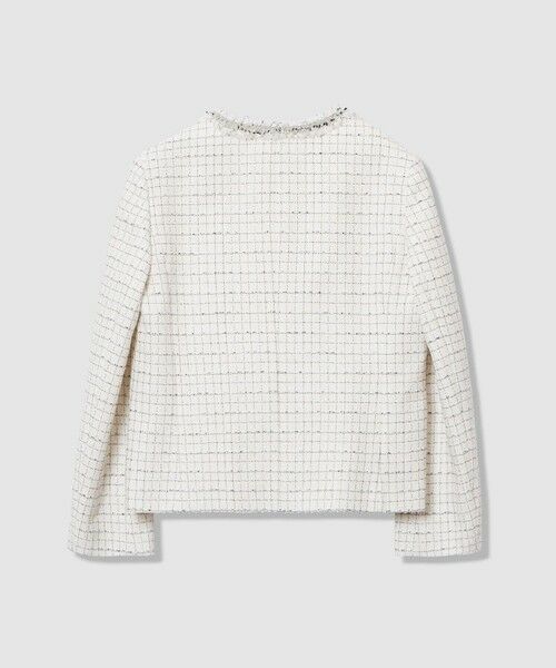 ANAYI / アナイ ノーカラージャケット | 【Eternal Line 2026】プレイドツイードノーカラー ジャケット | 詳細7