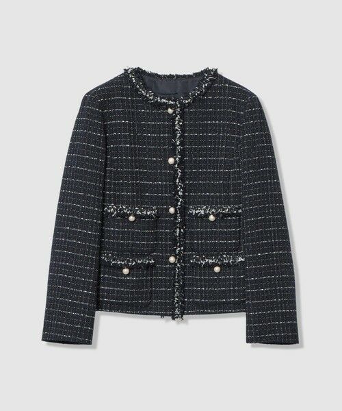 ANAYI / アナイ ノーカラージャケット | 【Eternal Line 2026】プレイドツイードノーカラー ジャケット | 詳細17