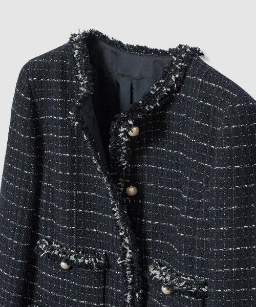 ANAYI / アナイ ノーカラージャケット | 【Eternal Line 2026】プレイドツイードノーカラー ジャケット | 詳細19