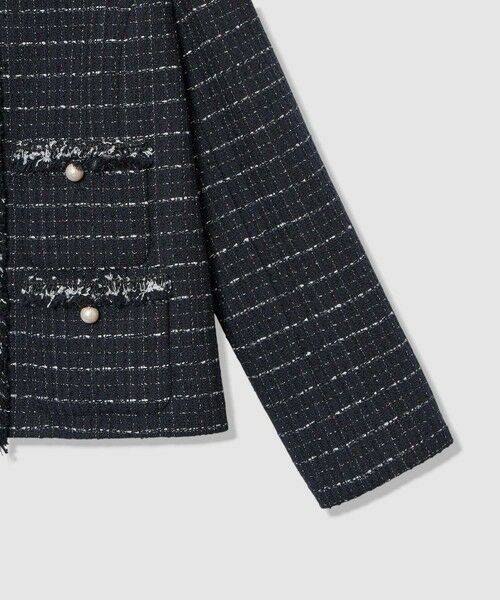 ANAYI / アナイ ノーカラージャケット | 【Eternal Line 2026】プレイドツイードノーカラー ジャケット | 詳細21