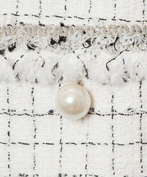 ANAYI / アナイ ノーカラージャケット | 【Eternal Line 2026】プレイドツイードVネックジレ | 詳細9