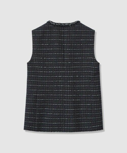 ANAYI / アナイ ノーカラージャケット | 【Eternal Line 2026】プレイドツイードVネックジレ | 詳細16