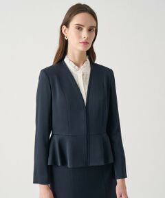 ANAYI / アナイ その他アウター | 【Eternal Line 2026】トリアセサテンペプラム ジャケット