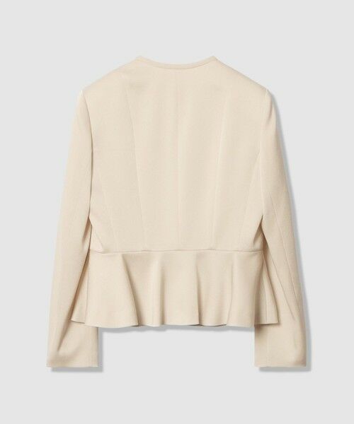 ANAYI / アナイ その他アウター | 【Eternal Line 2026】トリアセサテンペプラム ジャケット | 詳細8