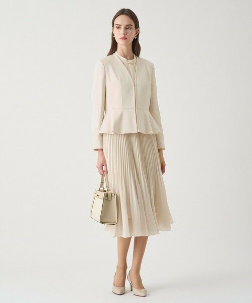 ANAYI / アナイ その他アウター | 【Eternal Line 2026】トリアセサテンペプラム ジャケット | 詳細5