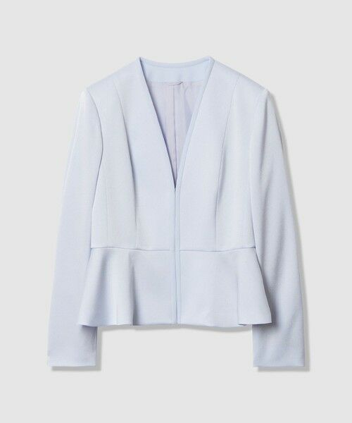 ANAYI / アナイ その他アウター | 【Eternal Line 2026】トリアセサテンペプラム ジャケット | 詳細14