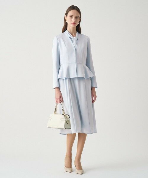 ANAYI / アナイ その他アウター | 【Eternal Line 2026】トリアセサテンペプラム ジャケット | 詳細11