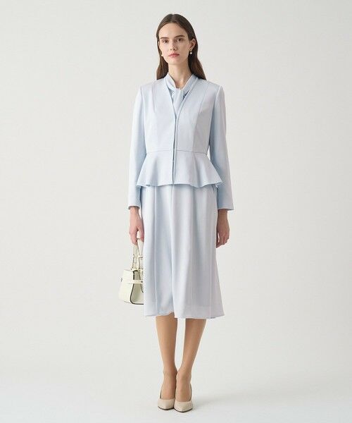 ANAYI / アナイ その他アウター | 【Eternal Line 2026】トリアセサテンペプラム ジャケット | 詳細12