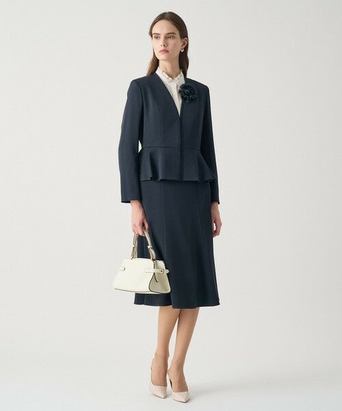 ANAYI / アナイ その他アウター | 【Eternal Line 2026】トリアセサテンペプラム ジャケット | 詳細19