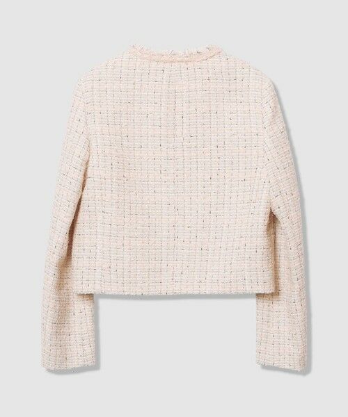 ANAYI / アナイ ノーカラージャケット | 【Eternal Line 2026】ミックスツイードノーカラー ジャケット | 詳細6