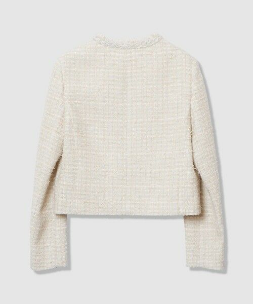 ANAYI / アナイ ノーカラージャケット | 【Eternal Line 2026】ミックスツイードノーカラー ジャケット | 詳細23