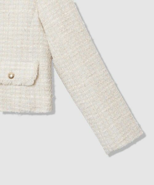 ANAYI / アナイ ノーカラージャケット | 【Eternal Line 2026】ミックスツイードノーカラー ジャケット | 詳細26