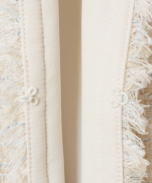 ANAYI / アナイ ノーカラージャケット | 【Eternal Line 2026】ミックスツイードノーカラー ジャケット | 詳細27