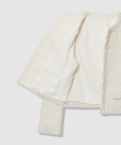 ANAYI / アナイ ノーカラージャケット | 【Eternal Line 2026】ミックスツイードノーカラー ジャケット | 詳細28