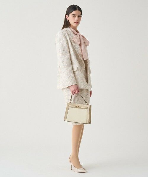 ANAYI / アナイ テーラードジャケット | 【Eternal Line 2026】ミックスツイードダブル ジャケット | 詳細3