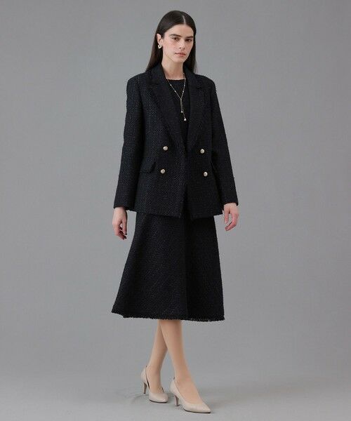 ANAYI / アナイ テーラードジャケット | 【Eternal Line 2026】ミックスツイードダブル ジャケット | 詳細11