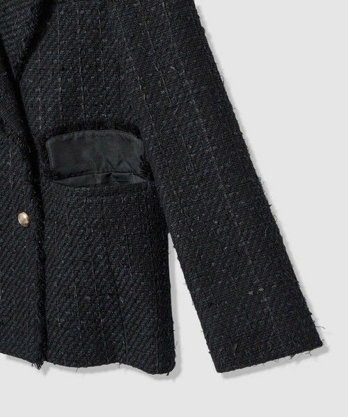 ANAYI / アナイ テーラードジャケット | 【Eternal Line 2026】ミックスツイードダブル ジャケット | 詳細15