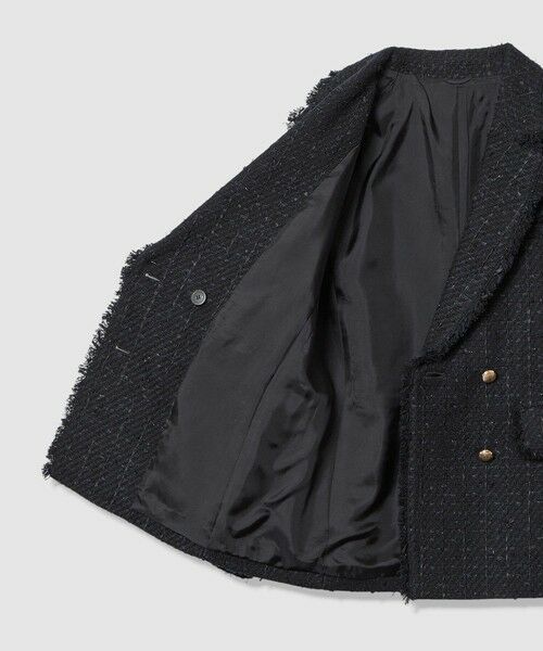 ANAYI / アナイ テーラードジャケット | 【Eternal Line 2026】ミックスツイードダブル ジャケット | 詳細17