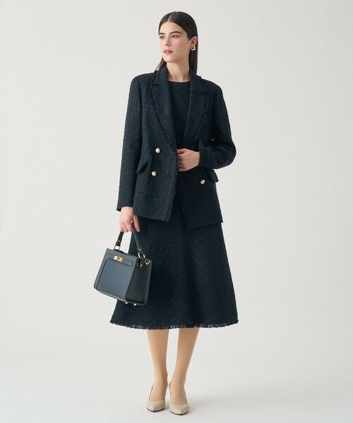 ANAYI / アナイ テーラードジャケット | 【Eternal Line 2026】ミックスツイードダブル ジャケット | 詳細9